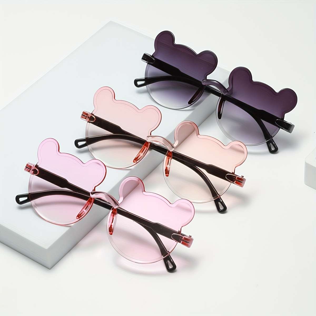 Glasses Color Upper Purple And Lower Blue*2Double Grey