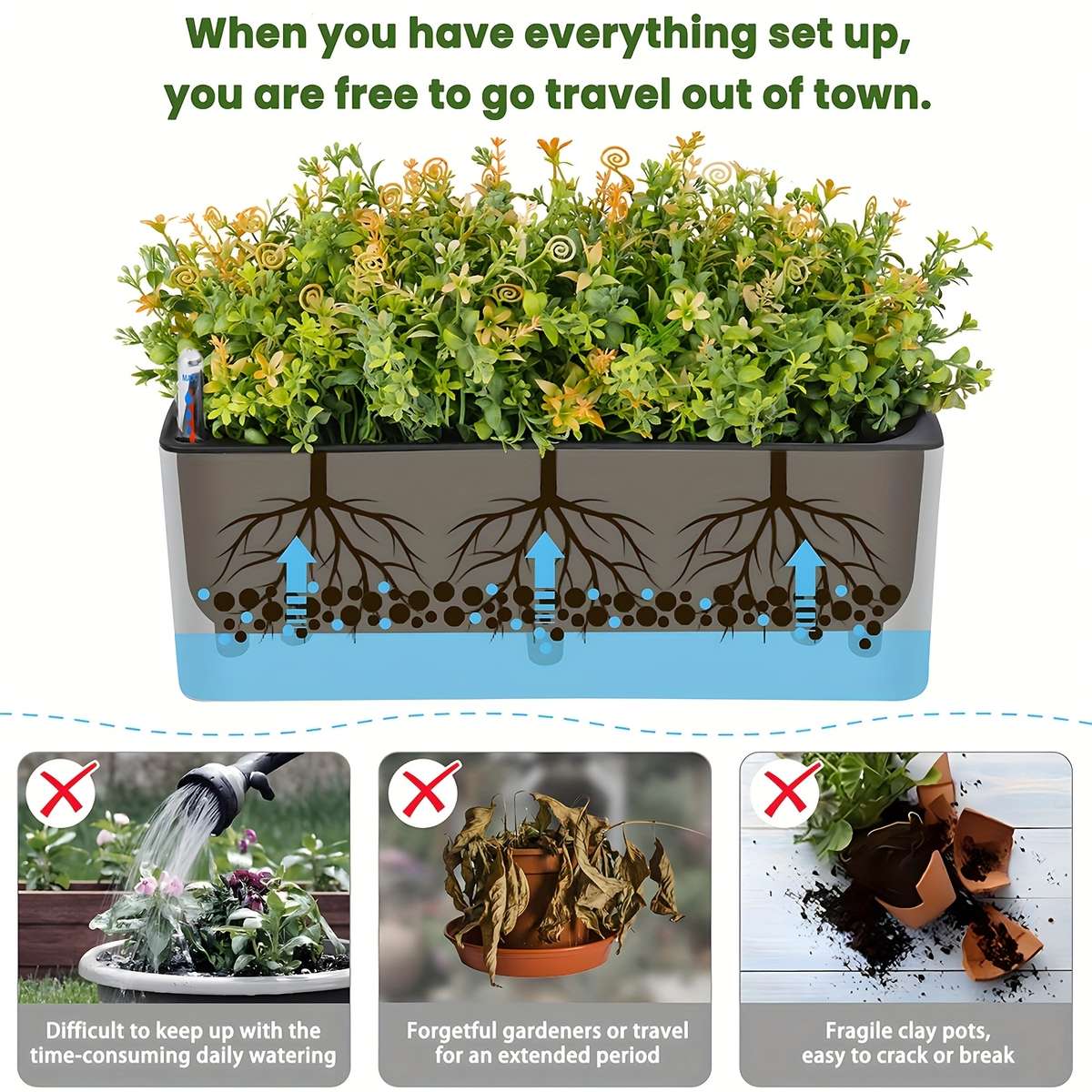 Flowerpot Size 49.7*17.1Cm