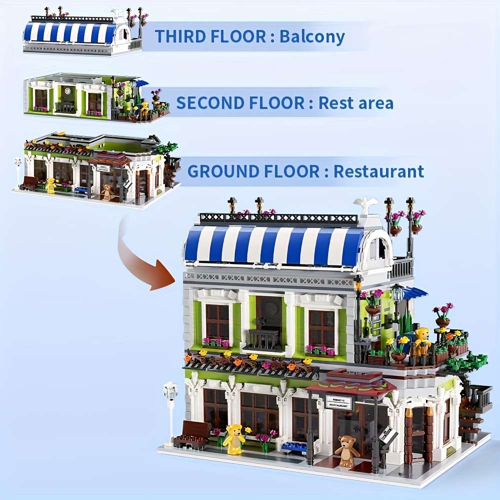 3D Building Model Puzzle Set Model K288