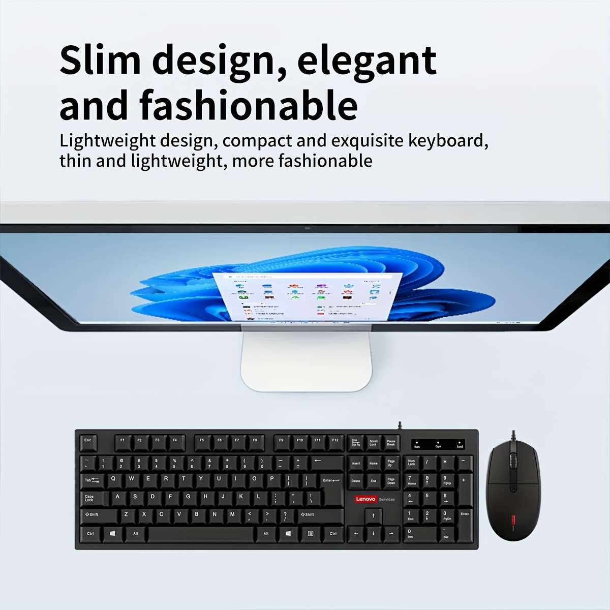 Keyboard Color Black Model Wired Set