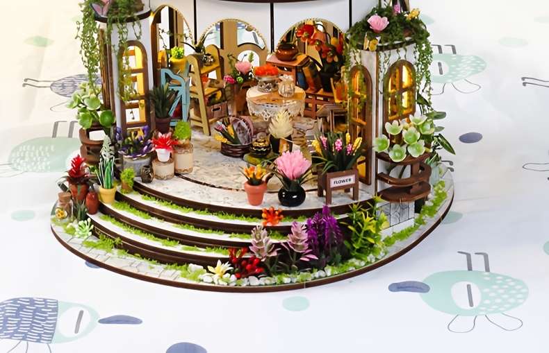 3D Model Desktop Ornament Style 229 Sky Garden