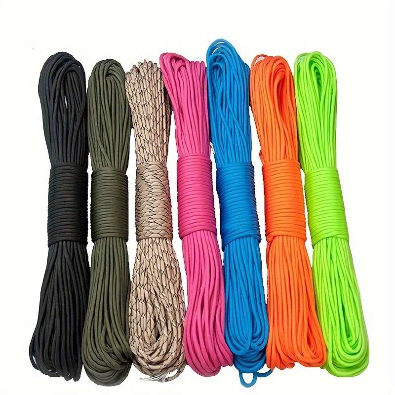 Foldable 7 Strand Core Cord Rope Lanyard Rope Camping Survival Equipment Diy