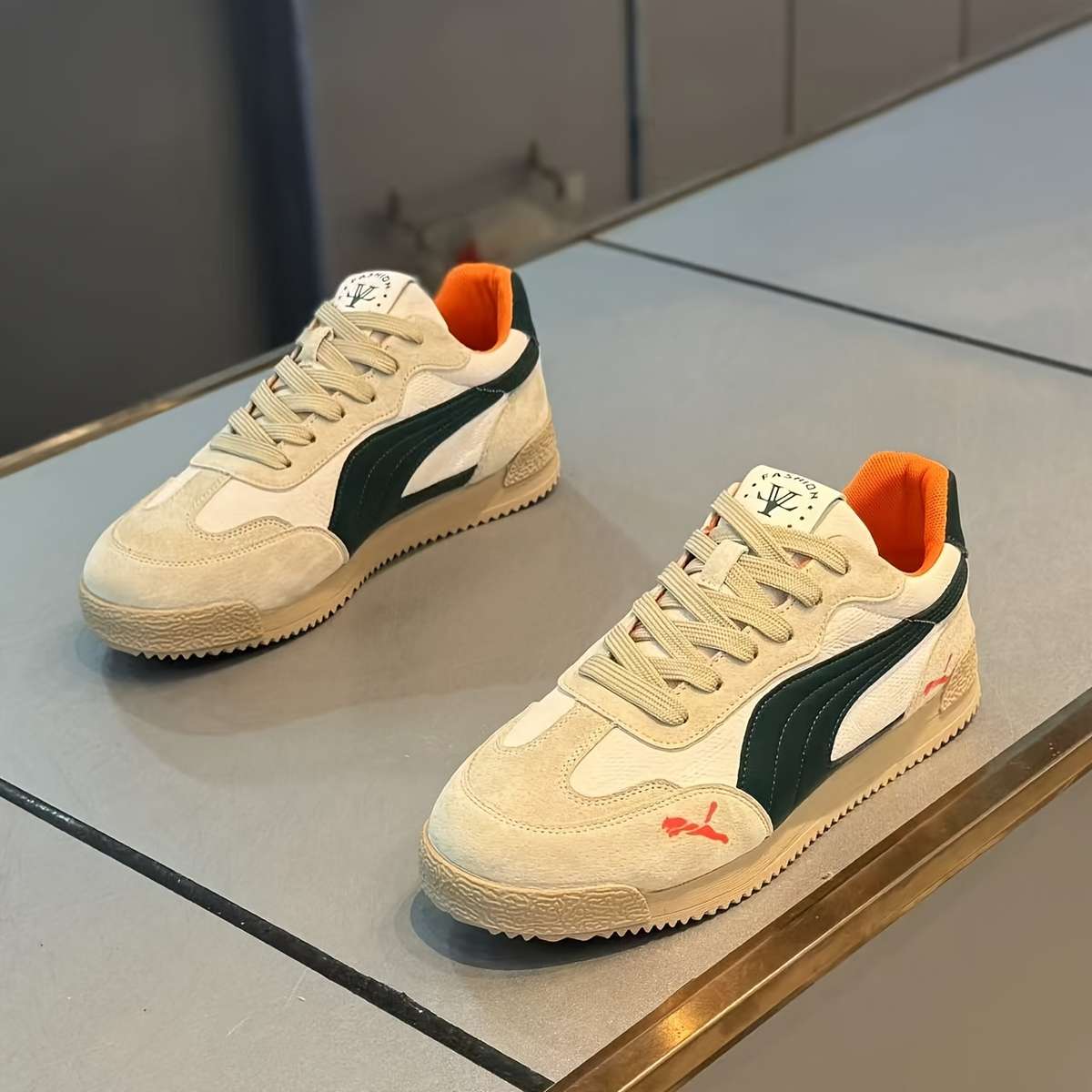 Sneakers Color White Blue Sizeuk 7