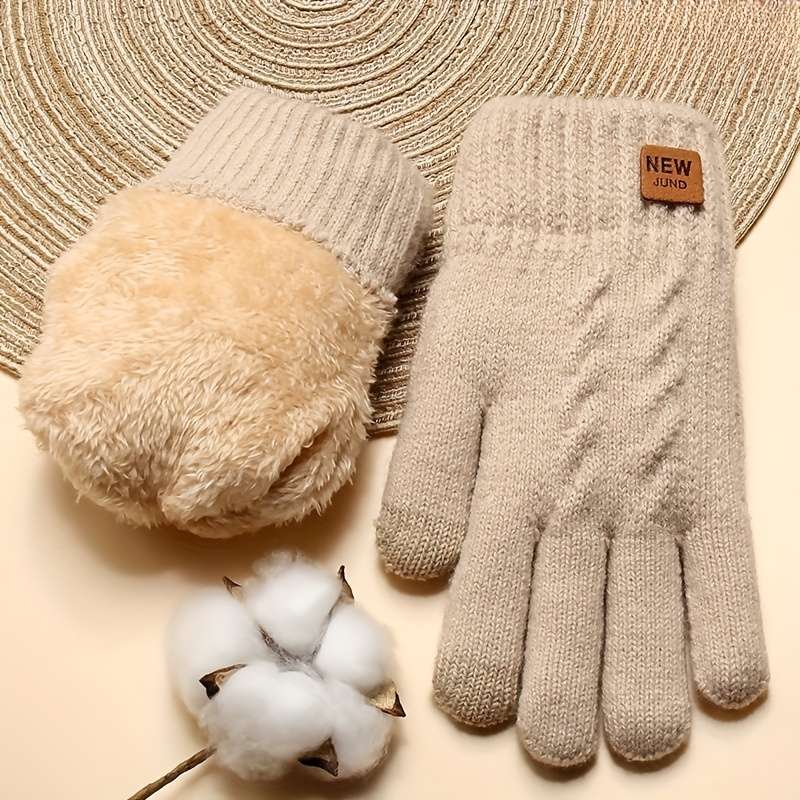 Winter Gloves Color Blue