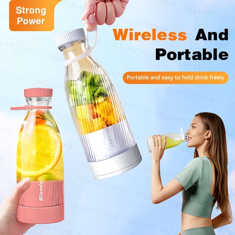In Portable Blender And Juice Extractor Usb Charging