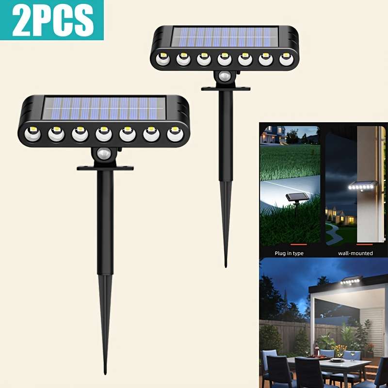 Solar Emergency Lights Model Solar Spotlight Cool White Light With 7 Led Beads Quantity