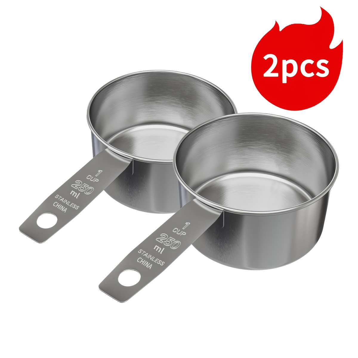 Measuring Cup Quantity 2Pcs250Ml