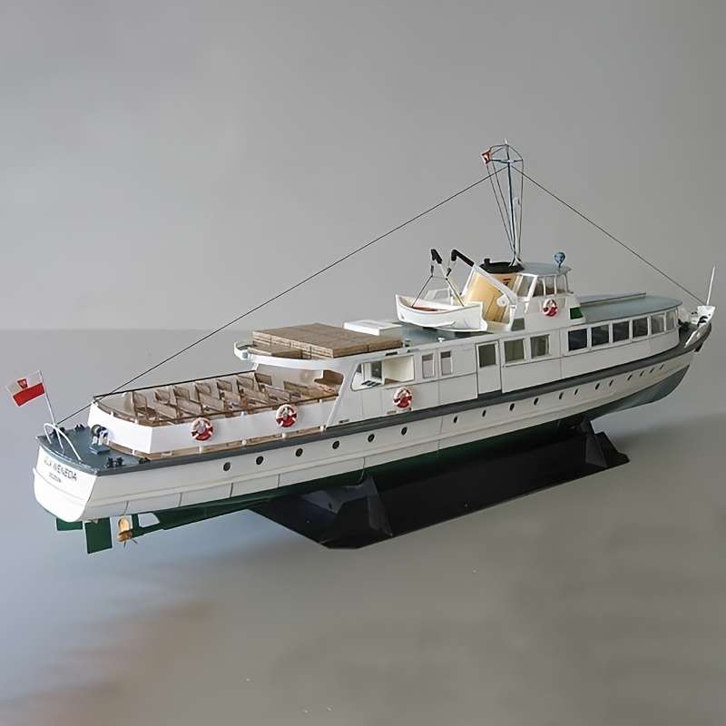 3D Jigsaw Puzzle Model Ship Model 1:100 Ferry Material Pack