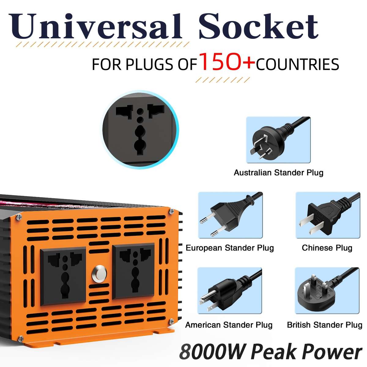 Inverter Model 8000W2500Wrated Power