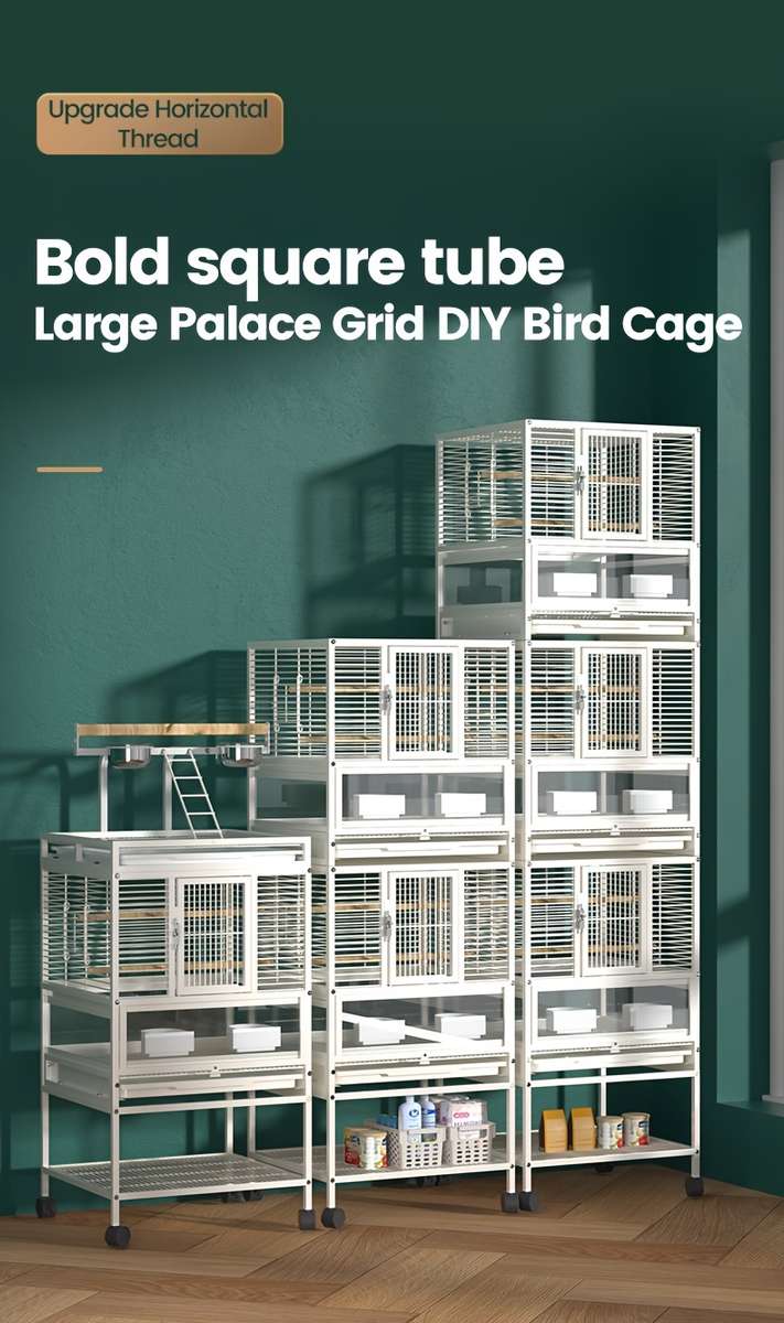 Heavy duty Durable Sturdy Rust proof Extra Large Vertical Multi Tier Bird