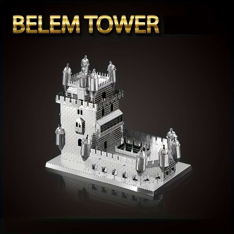 Building Toy Architectural Model Toy Set Items Belem Tower