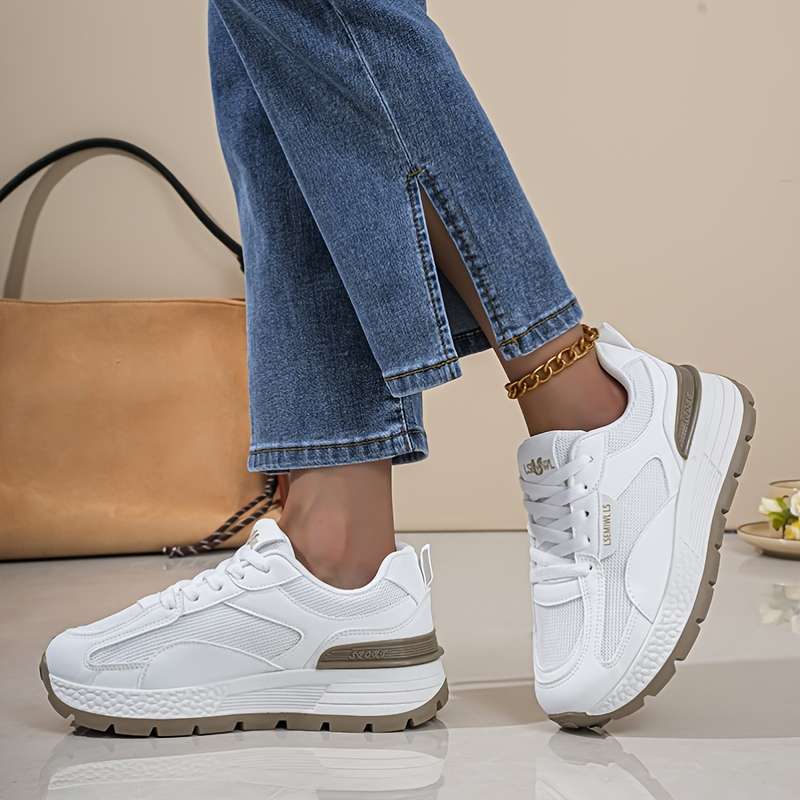 Women S Sneakers Color White Sizeuk 5