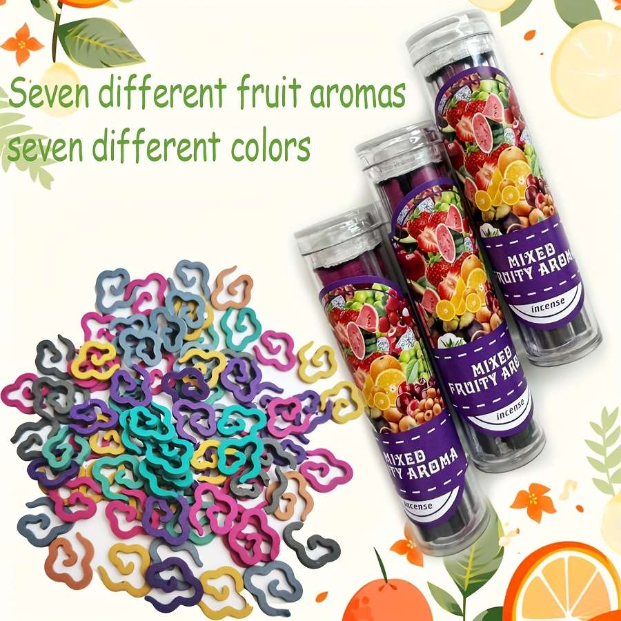Incense Style 1 Bottle 7 Fruit Scents