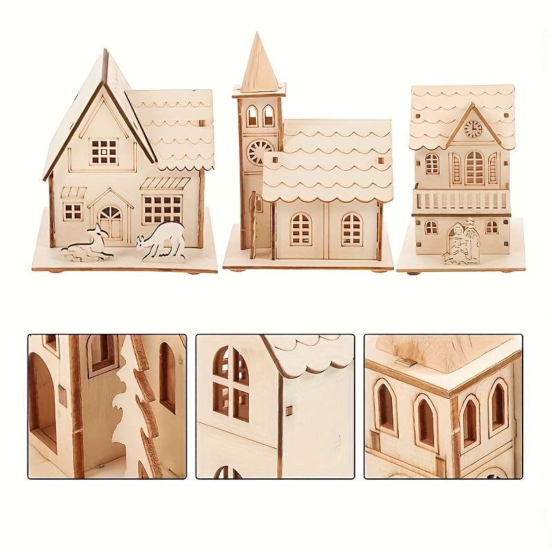 Building Toy Architectural Model Toy Set Items Church