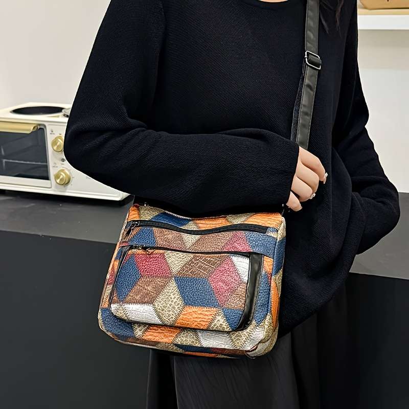 WomenS Bags W65 Diamond Shoulder Strap Black