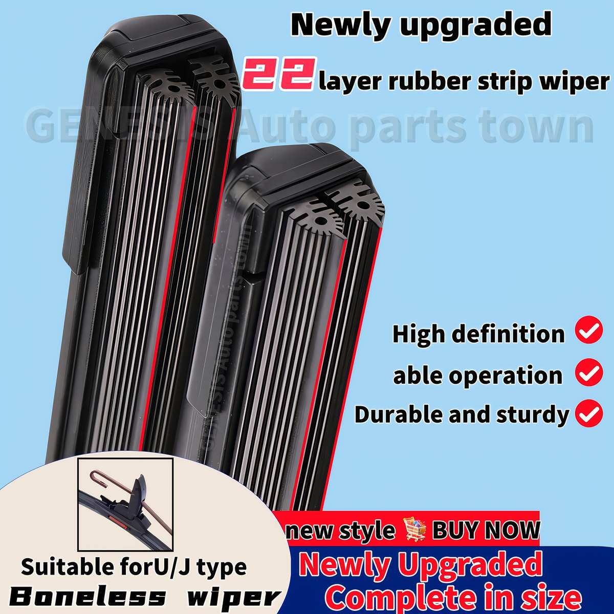 Windshield Wipers Model 19 47.5Cm Quantity 1Pc