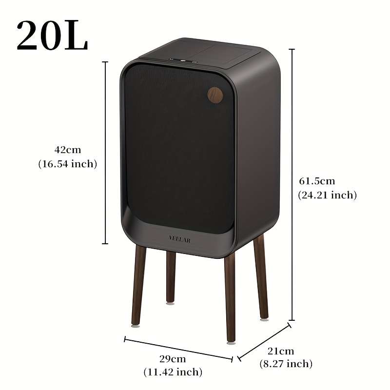 Garbage Can Items S15Sensor Trash Can Capacity20L5.28 Gallon