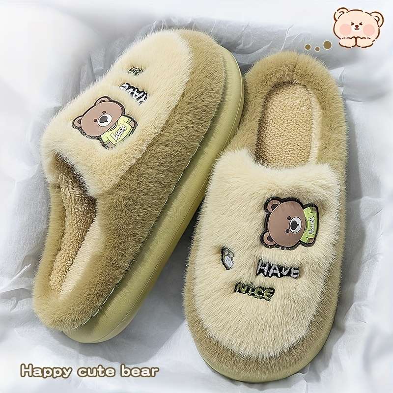 Cotton Slippers Color Grey Sizeuk 7.5-8