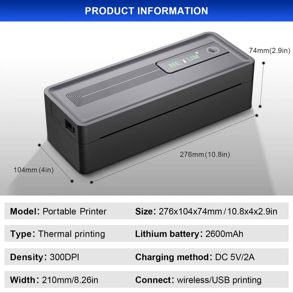 Printer Color Black
