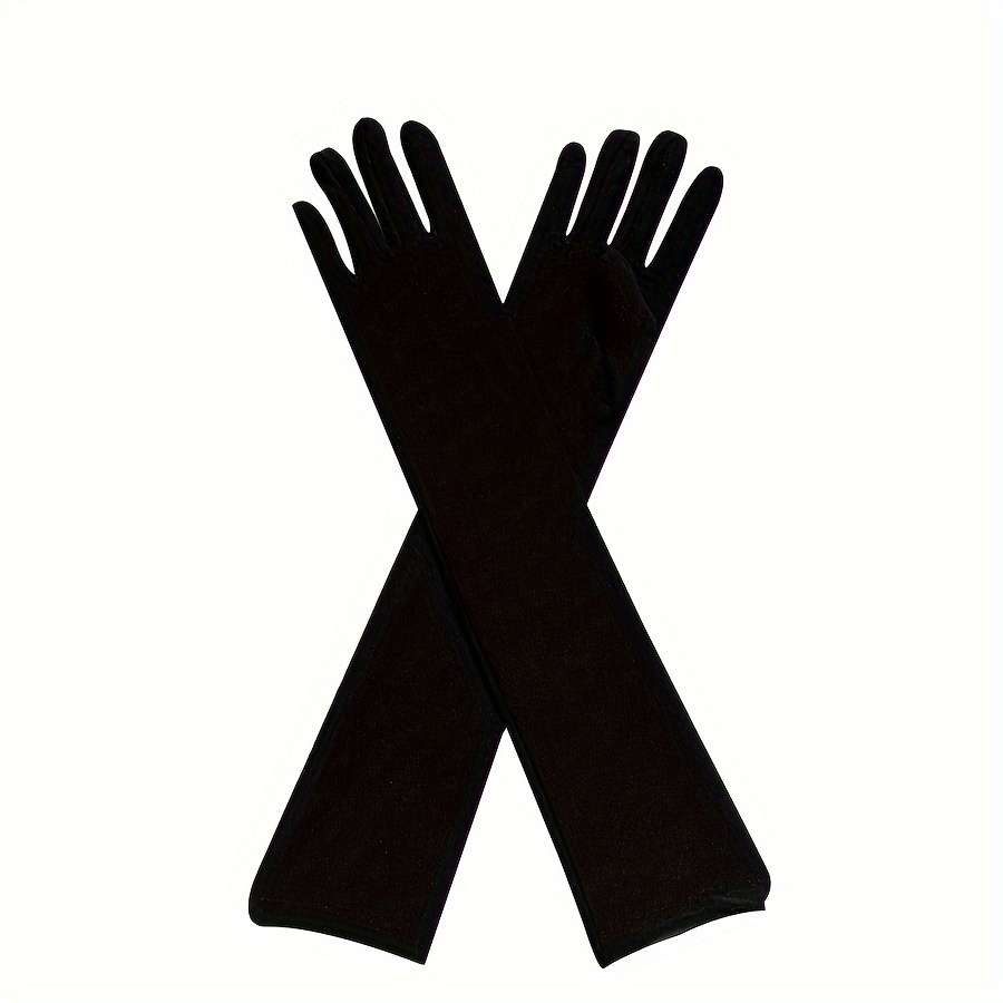 Ultimate Classic Modern High-Performance Solid Elastic Long Gloves Sun