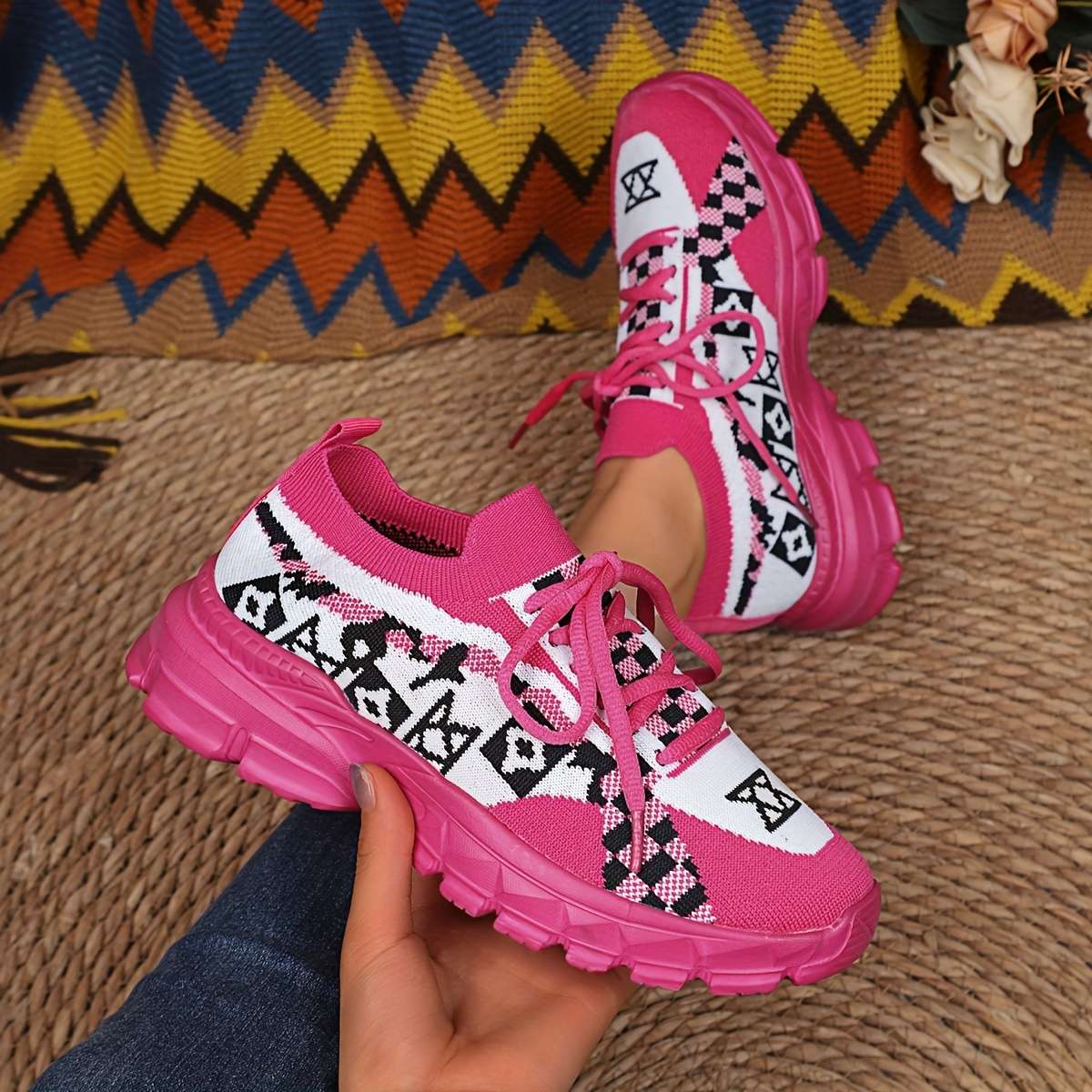 Women S Sneakers Color Black Sizeuk 6.5