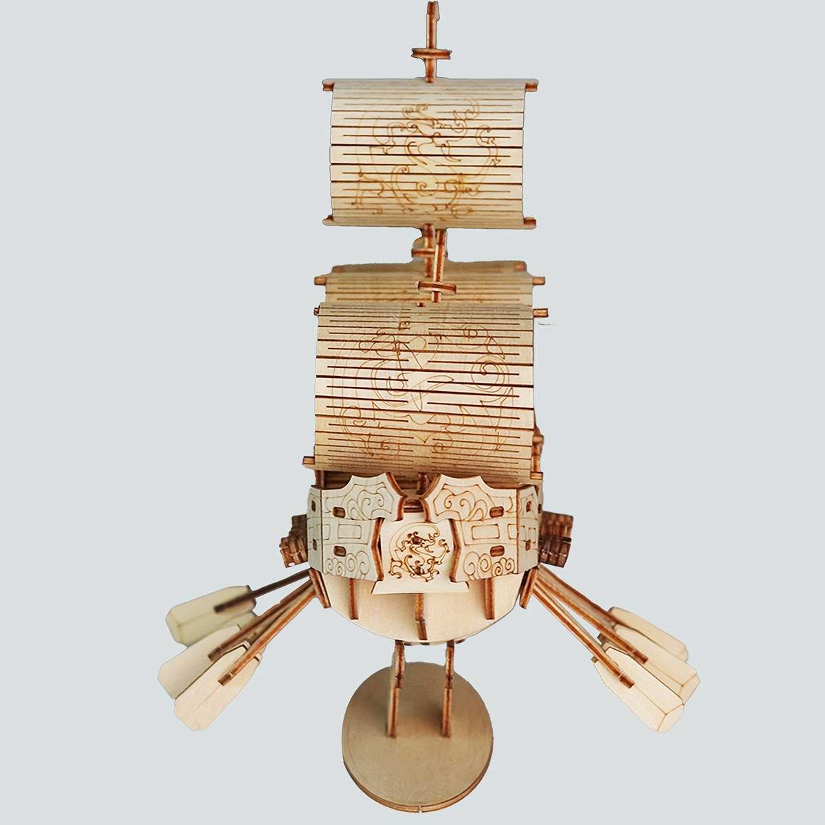 3D Jigsaw Puzzle Model Ship Items  Dragon Boat