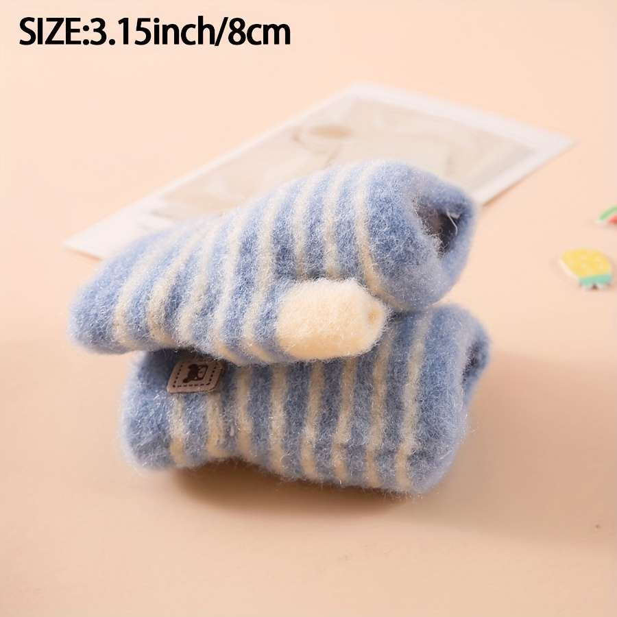 Winter Gloves Color Blue Size 5 To 24 Months