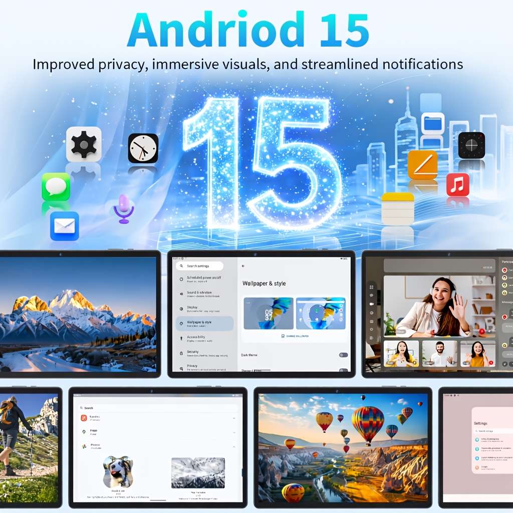 Ergonomic Android Tablet With Widevine For Online Learning Smooth Touch Control