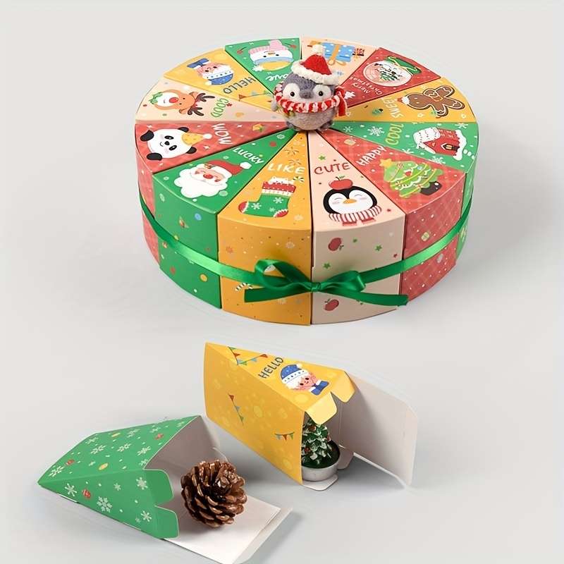 Christmas Gift Boxes Style 1 Set -12 Pieces