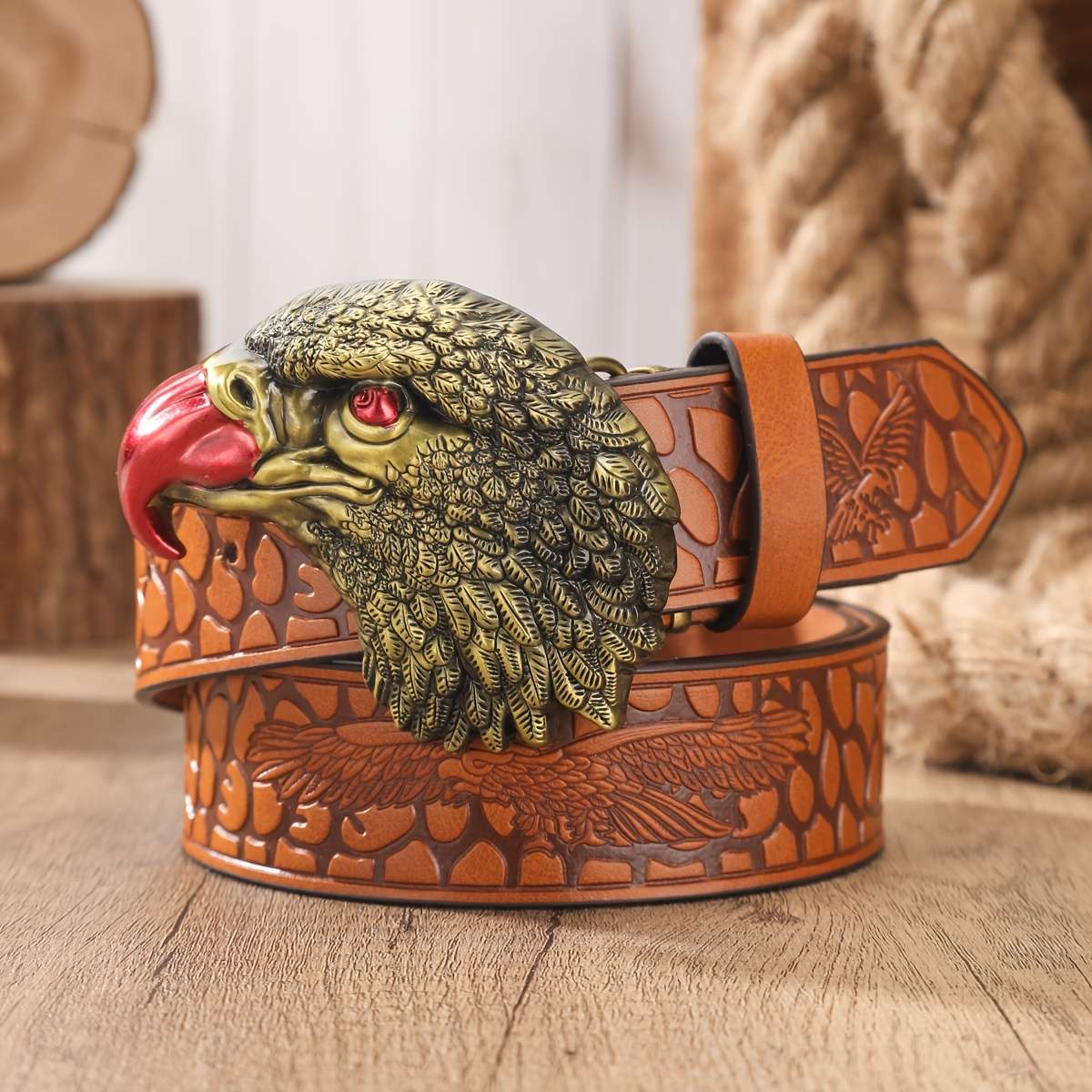 Belt Color Camel Size 120Cm 47.2Inch