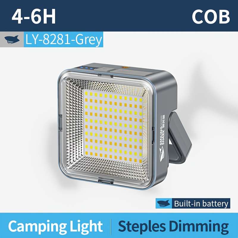 Solar Emergency Lights Model Ly8281A Gray