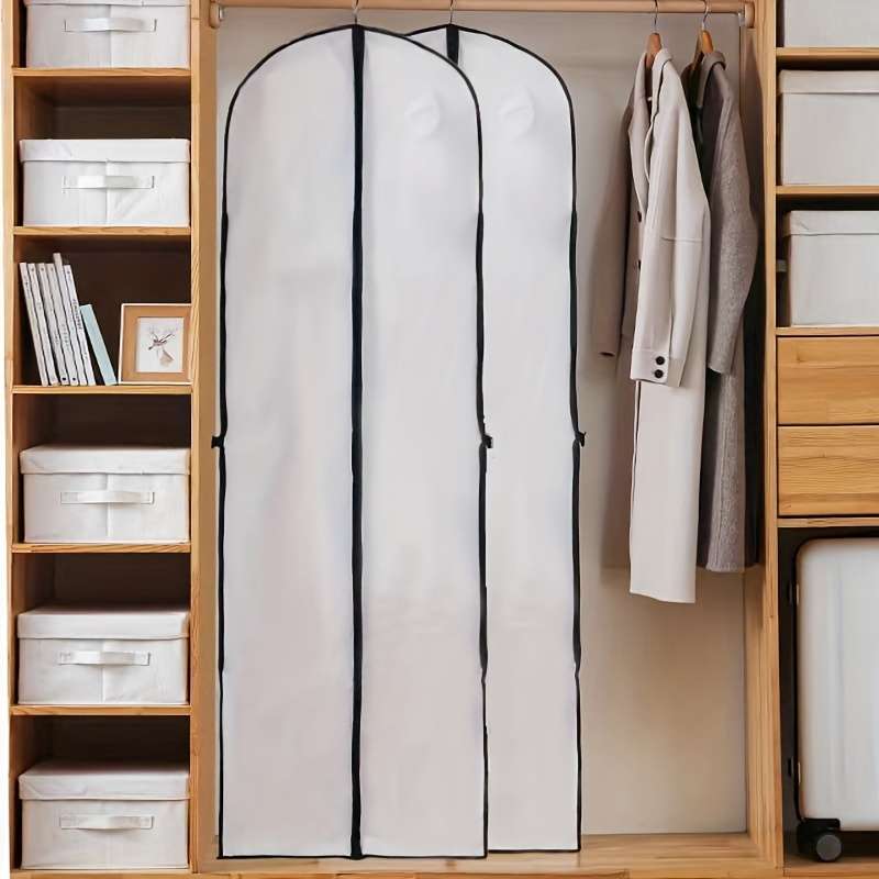 Clothing Dust Bags Color 2Pcs White