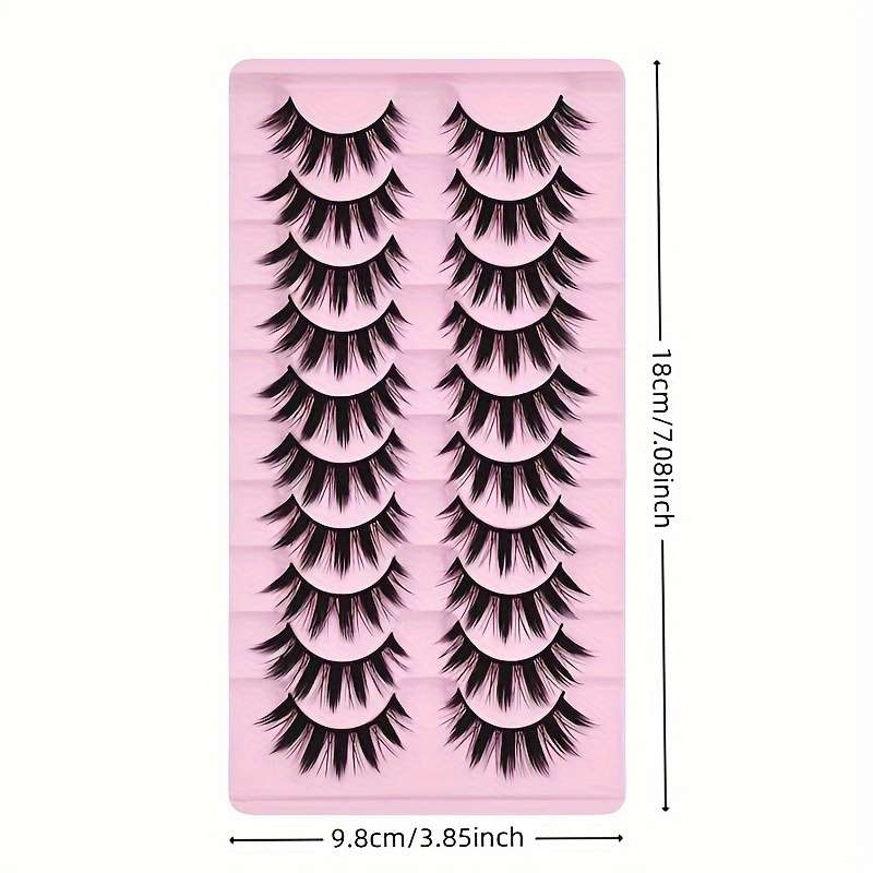 False Eyelashes Model 10 Big