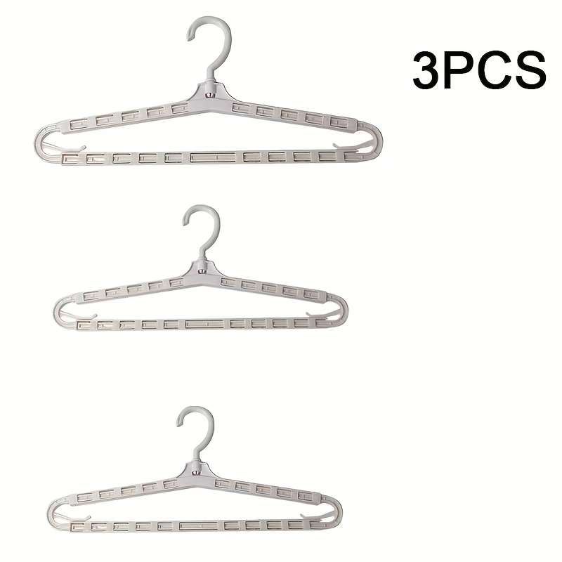 Clothes Rack White 3Pcs