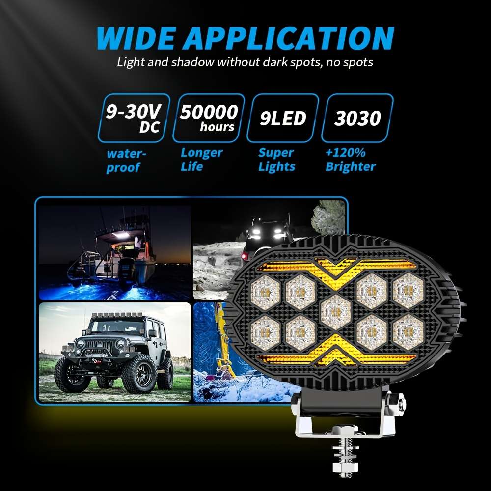 Car Lights Model 1 Pcs 10Led