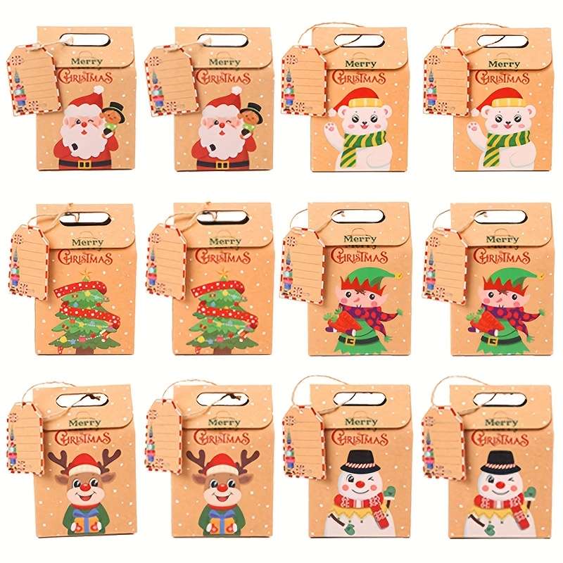 Christmas Gift Boxes Style Style 2 Quantity 24Pcs