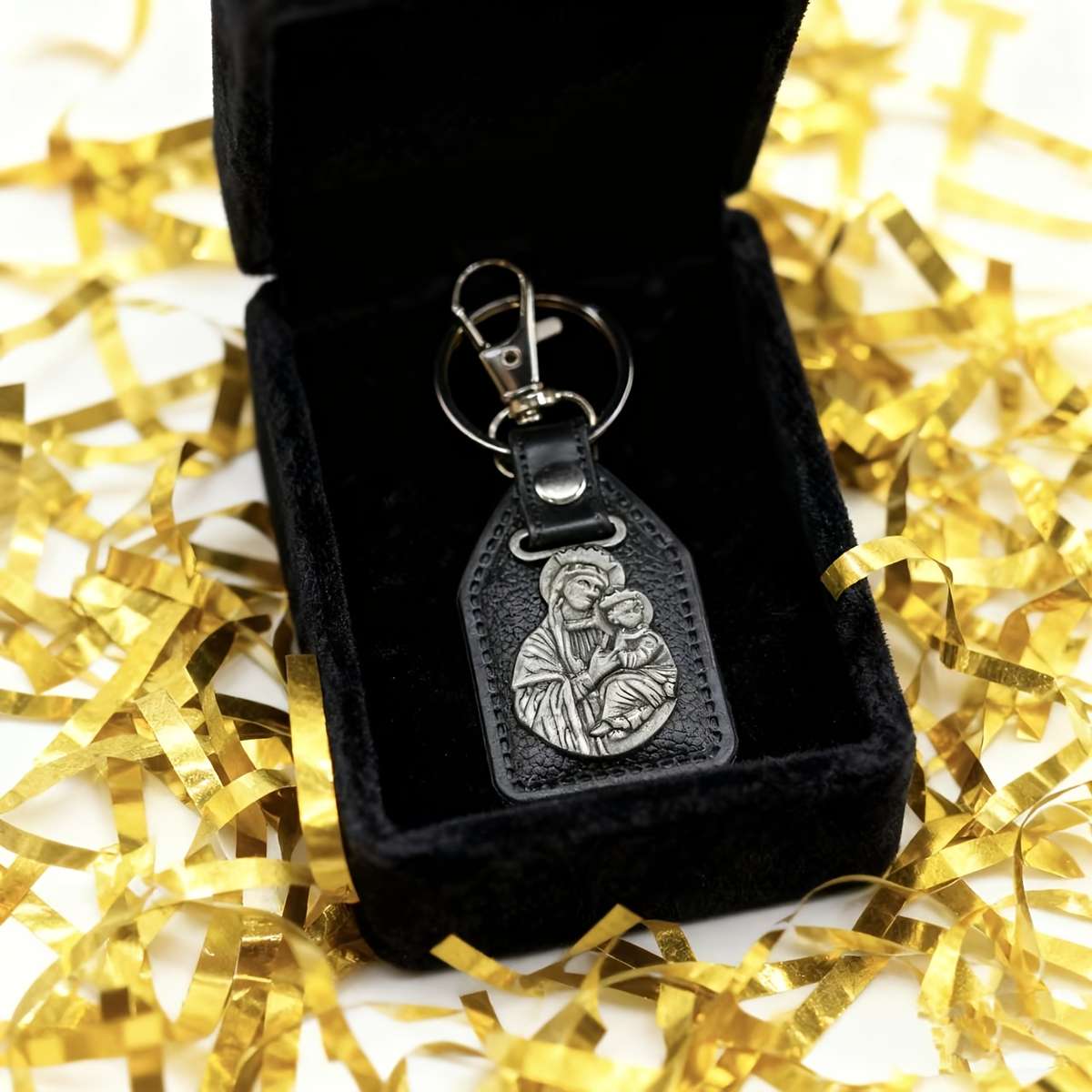 Keychain Ornament Color Black Keychain S