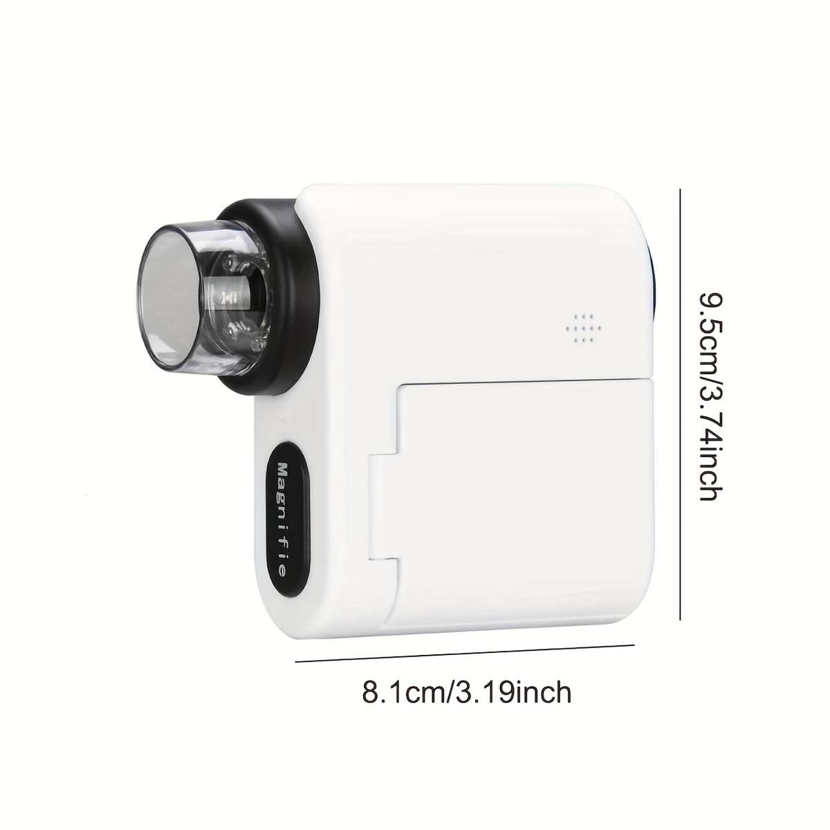 Classic This 1080P Portable Digital Microscope Boasts Six Levels Light White