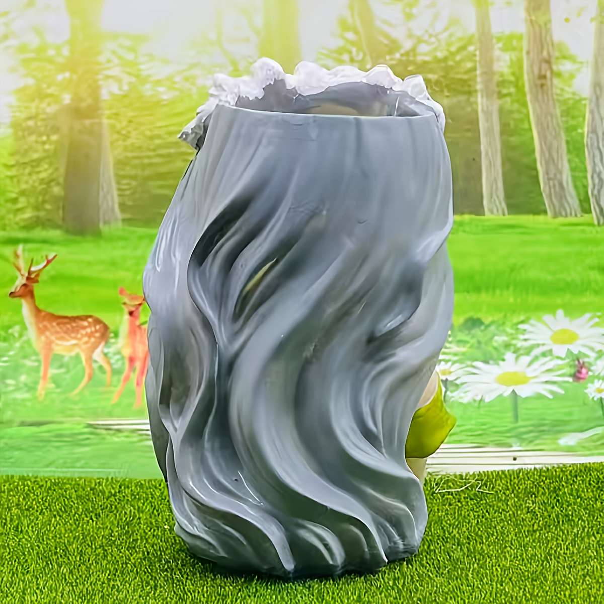 Flowerpotsize 10Cmx8 5Cmx15Cmcolor Green