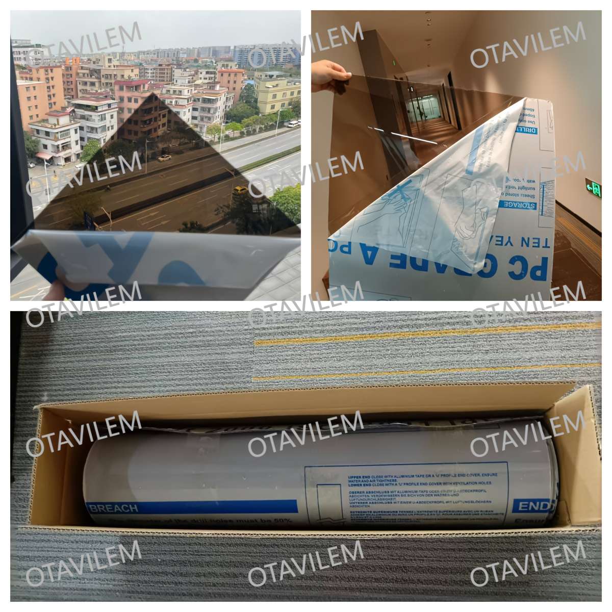Polycarbonate Sheets Color Tawny