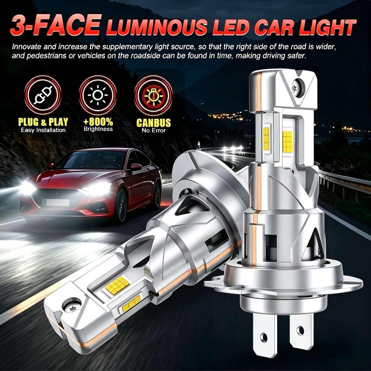Car Lights Model H7