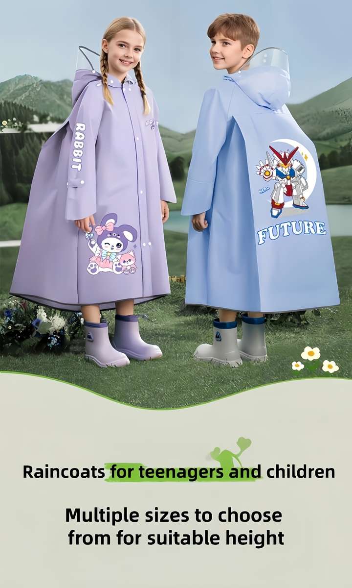 Raincoat Violet Size 910Y
