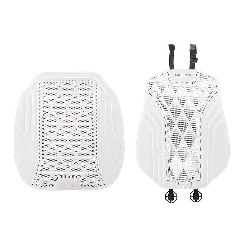 Car Seat Cushion White Items Single Seat 2Pcs