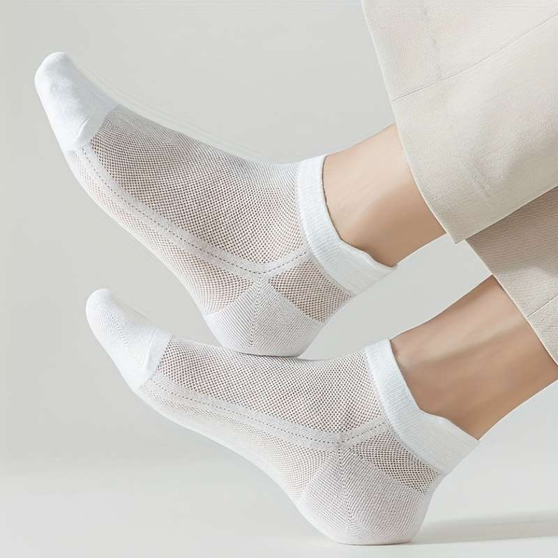 Women S Socks Color 5 Pairs Of White 5Pack Size Onesize