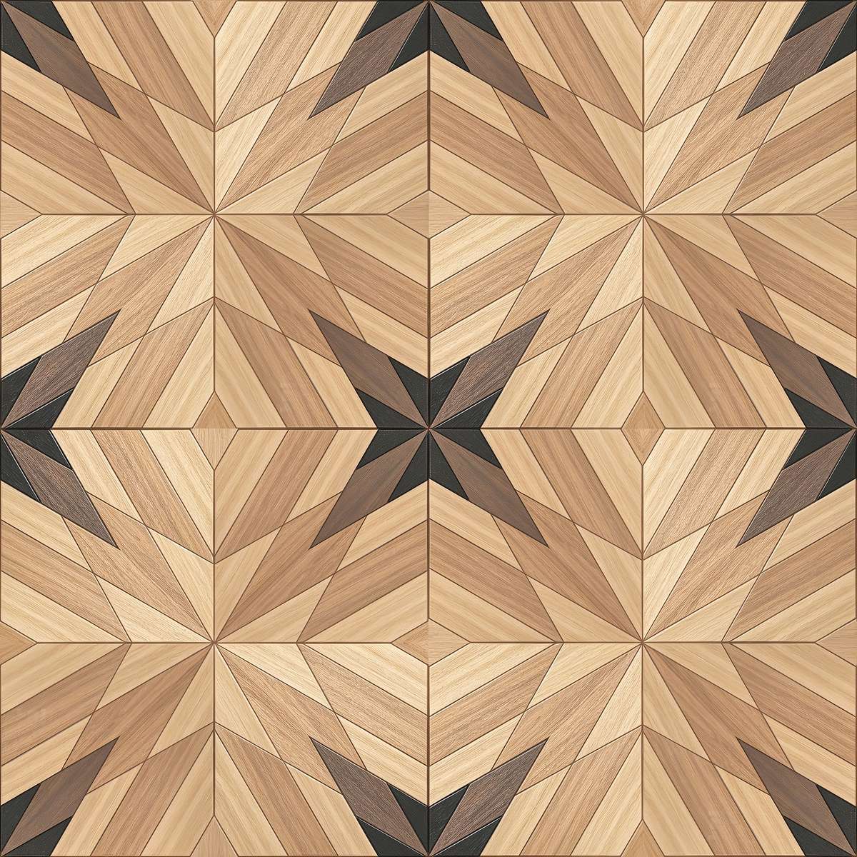 Self Adhesive Floor Stickers 40Cm*120Cm*S Geometric Wood Grain
