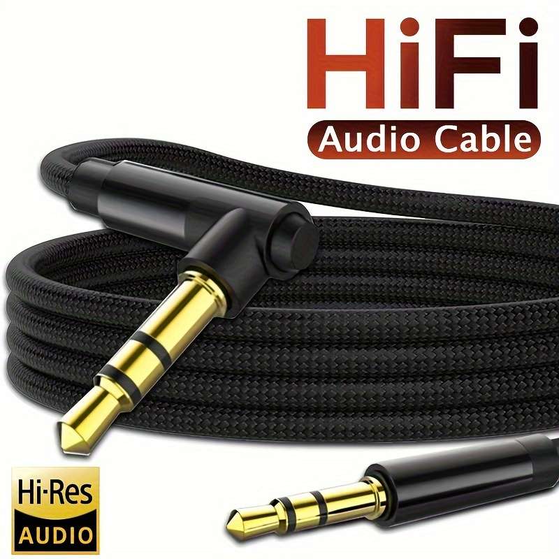3.5mm Aux Audio Cable Male To Male Auxiliary Cord 100Cm