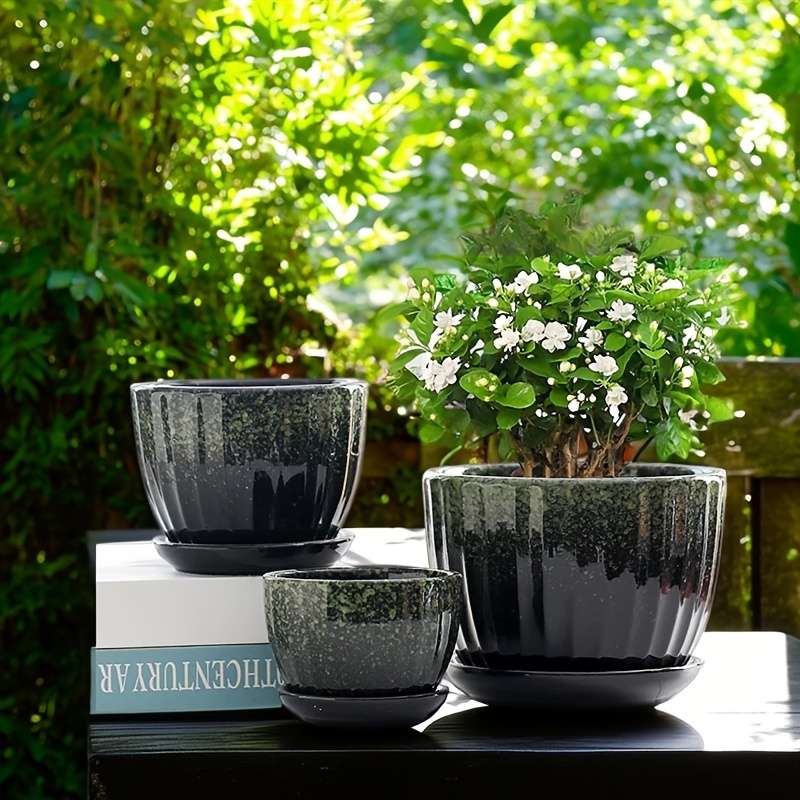 Flowerpot Color 3Pcs Flower Pots