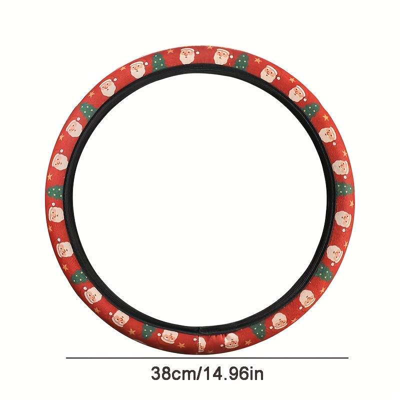 Car Steering Wheel Cover Green