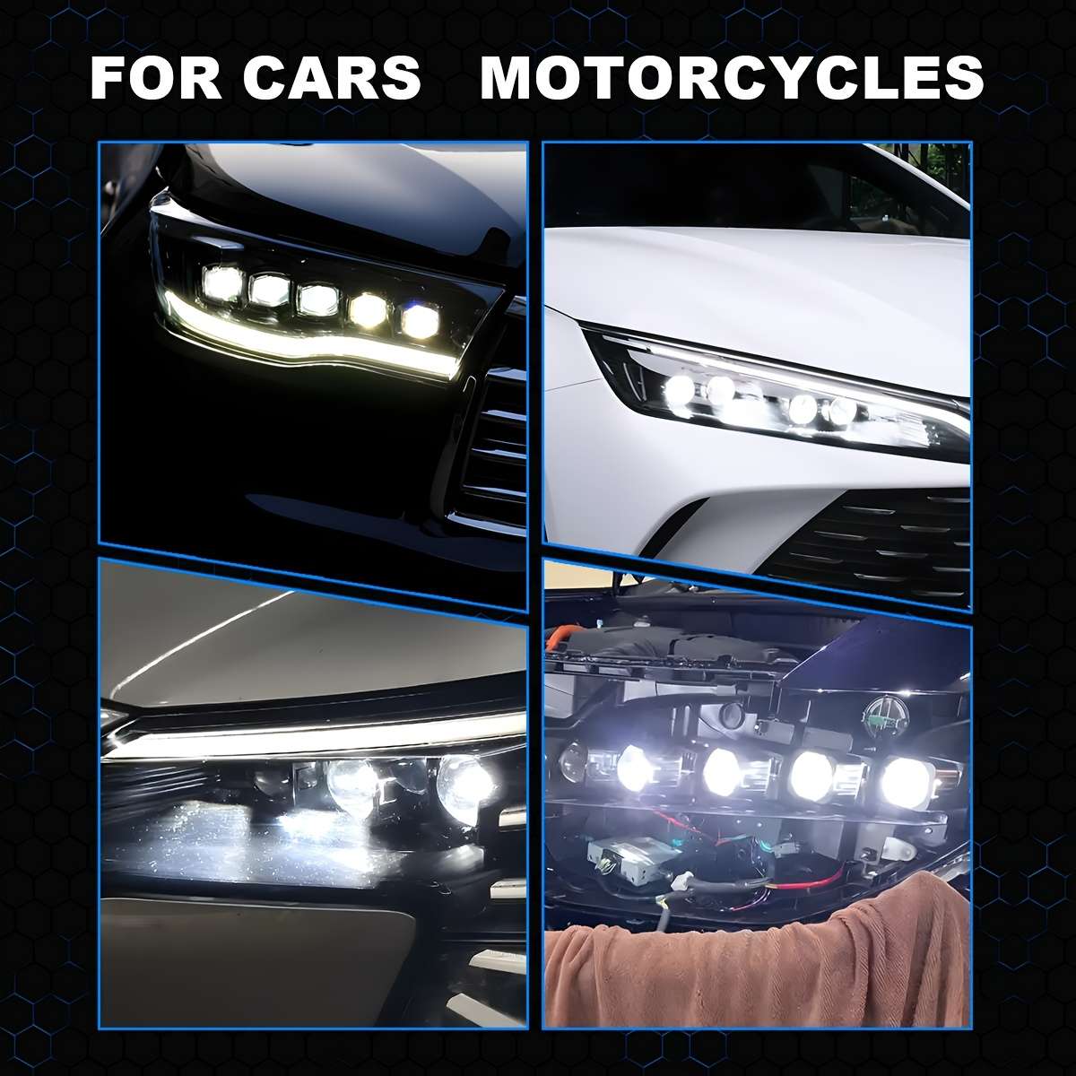 Car Lights Quantity 2Pcs