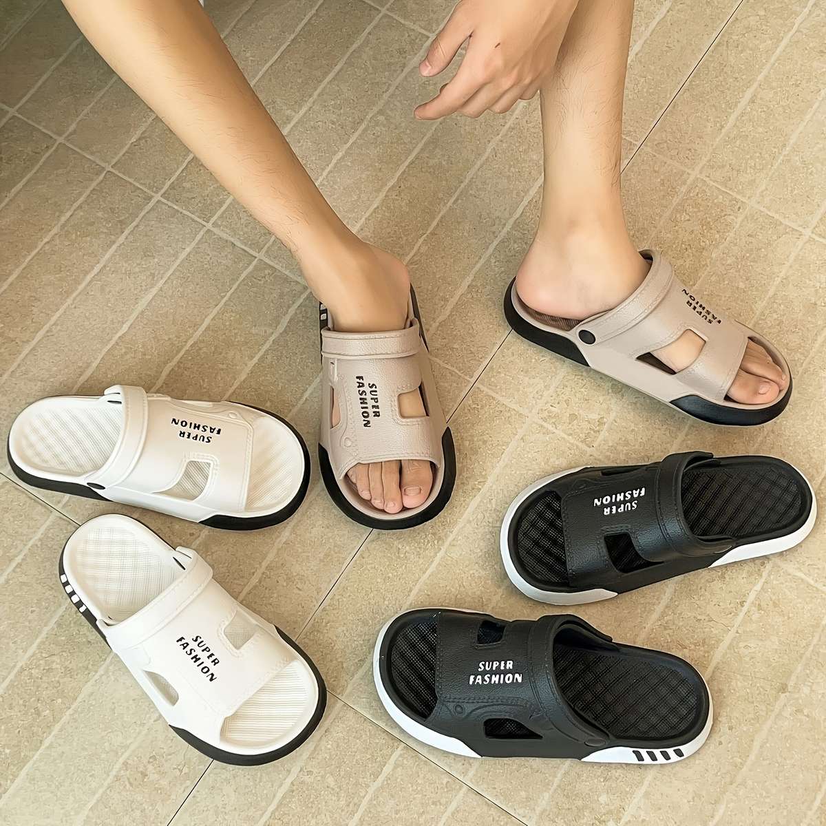 Sandals Color Black Size Uk 5.5 6
